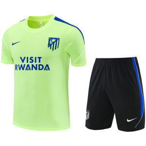 Mens Atletico Madrid Short Training Suit Light Green 2026/27