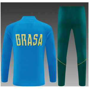 Kids Brazil Training Suit Sky Blue 2026