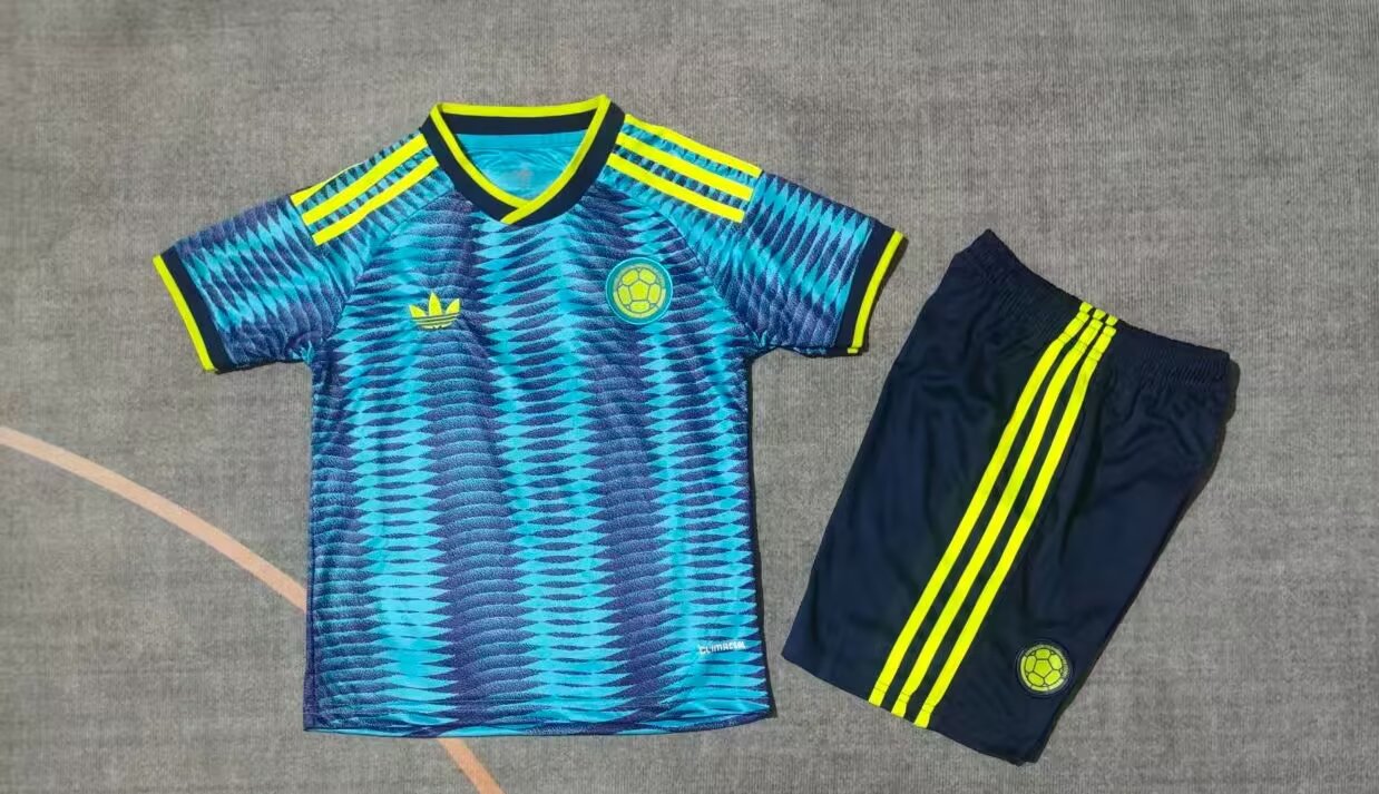 Kids Colombia Away Jersey FIFA World Cup 2026 Kids Colombia Away Jersey FIFA World Cup 2026