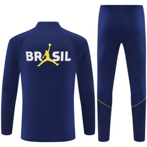 Mens Brazil x Jordan Training Suit Royal 2026