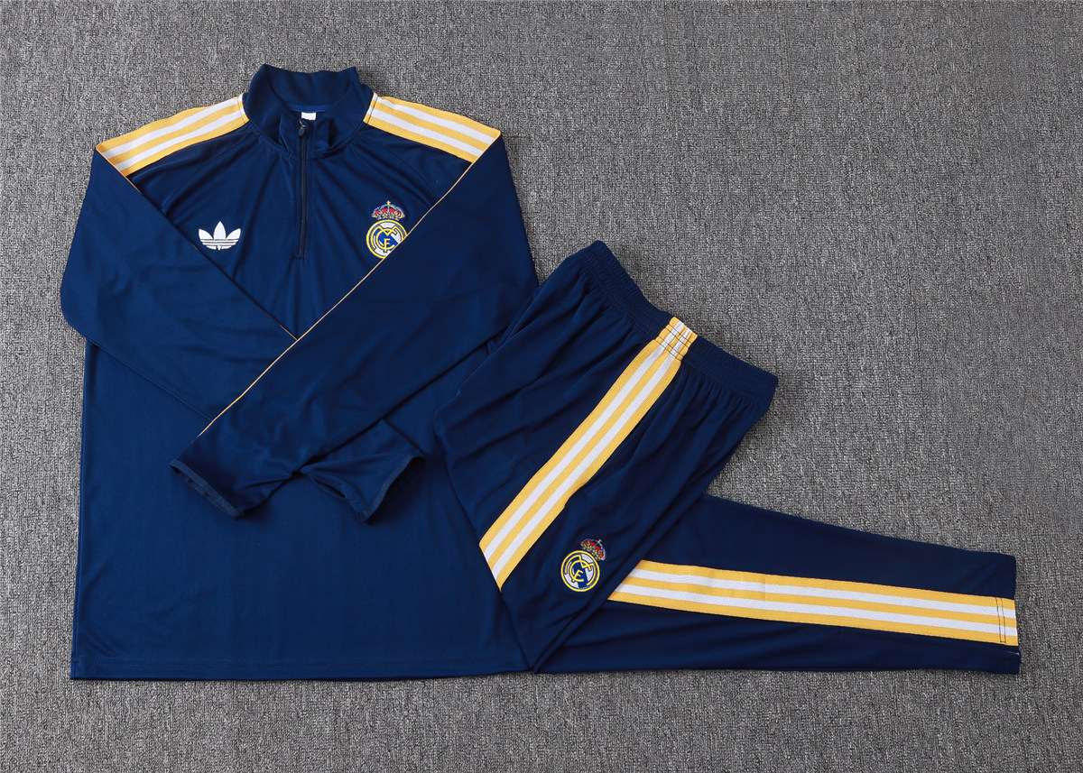 Kids Real Madrid Training Suit Royal 2026/27 Kids Real Madrid Training Suit Royal 2026/27