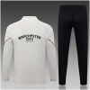 Kids Manchester City Training Suit Cream 2025/26-jerseyio