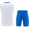 Mens Real Madrid White Singlet Suit 2025/26