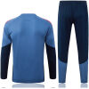 Mens Bayern Munich Steel Blue Training Suit 2026/27