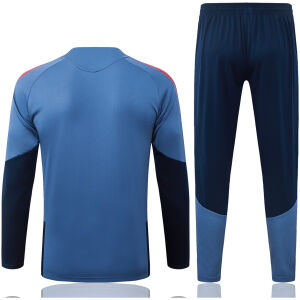 Mens Bayern Munich Steel Blue Training Suit 2026/27
