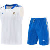 Mens Real Madrid White Singlet Suit 2025/26