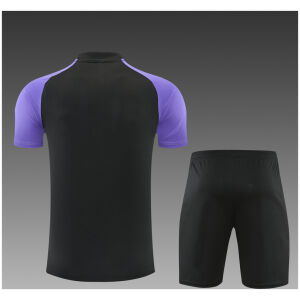 Kids Barcelona Short Black Training Suit 2026/27