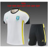 Kids Brazil Short Training Suit Jordan White 2026-jerseyio