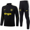Mens Chelsea Black Training Suit 2026/27