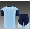 Kids Ajax Short Training Suit Light Blue 2026/27-jerseyio