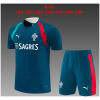Kids Portugal Short Training Suit Green 2026-jerseyio