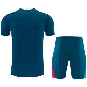 Mens Portugal Short Training Suit Green 2026-jerseyio