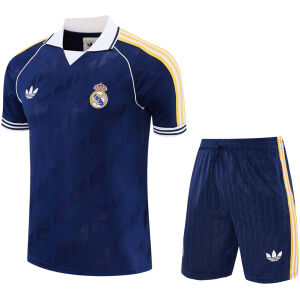 Mens Real Madrid Short Royal Training Suit 2026/27