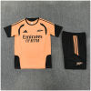 Kids Arsenal Short Orange Training Suit 2026/27 Kids Arsenal Short Orange Training Suit 2026/27 rear view showing clean waistband and athletic cut