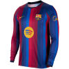 Mens Barcelona Home Long Sleeve Jersey 2026/27