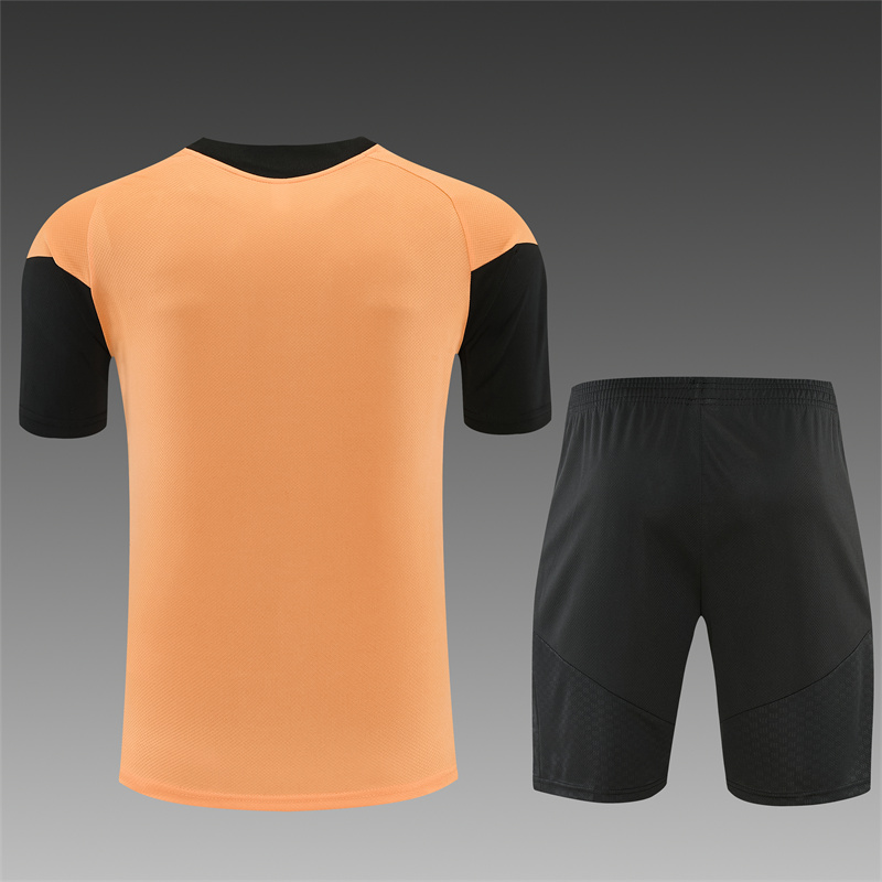 Kids Arsenal Short Orange Training Suit 2026/27 Kids Arsenal Short Orange Training Suit 2026/27 rear view showing clean waistband and athletic cut