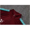 Mens Portugal Burgundy Training Suit 2026