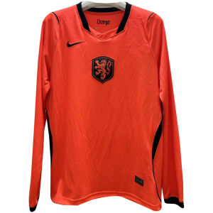 Mens Netherlands Home Jersey FIFA World Cup Long Sleeve 2026-jerseyio
