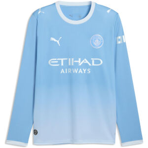 Mens Manchester City Home Long Sleeve Jersey 2026/27