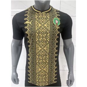 Mens Morocco Special Edition Black Gold Jersey FIFA World Cup 2026-jerseyio