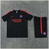 Kids PSG Short Training Suit Black 2026/27-jerseyio