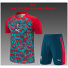 Kids Portugal Short Training Suit Red Pattern 2026-jerseyio