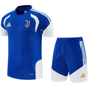 Mens Juventus Short Training Suit Blue 2026/27-jerseyio