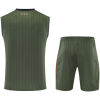 Mens Bayern Munich Singlet Suit Green 2025/26-jerseyio