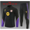 Kids Barcelona Training Suit Black 2026/27-jerseyio
