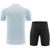 Mens Barcelona Short Light Grey Training Suit 2026/27
