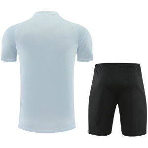 Mens Barcelona Short Light Grey Training Suit 2026/27