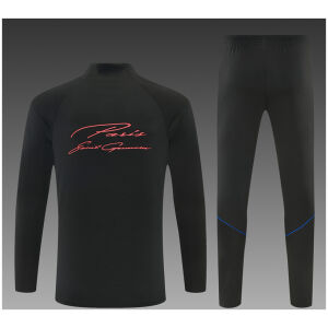 Kids PSG Training Suit Black 2026/27-jerseyio
