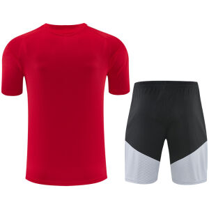 Mens Spain Short Training Suit Red 2026-jerseyio