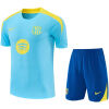 Mens Barcelona Short Training Suit Blue 2025/26