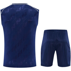 Mens Real Madrid Royal Singlet Suit 2026/27
