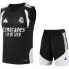 Mens Real Madrid Black Singlet Suit 2026/27