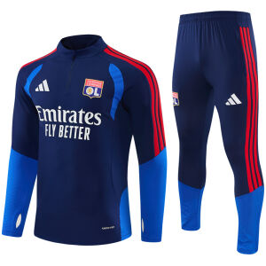 Mens Olympique Lyonnais Royal Training Suit 2026/27