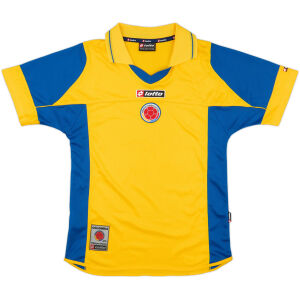 Mens Colombia Retro Jersey Home 2003/05 Mens Colombia Retro Jersey Home 2003/05