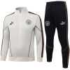 Mens Manchester City Jacket + Pants Training Suit Cream 2026/27-jerseyio