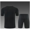 Kids Real Madrid Short Training Suit Black 2026/27-jerseyio