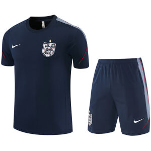 Mens England Short Training Suit Navy 2026-jerseyio Mens England Short Training Suit Navy 2026-jerseyio