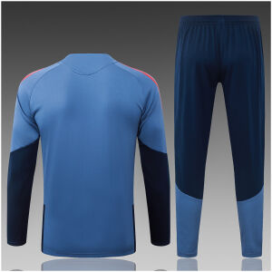 Kids Bayern Munich Steel Blue Training Suit 2026/27