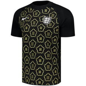 Mens England Lionesses Limited Edition 500th Anniversary Game Pre-Match Top Black Jersey FIFA World Cup 2026-jerseyio Mens England Lionesses Limited Edition 500th Anniversary Game Pre-Match Top Black Jersey FIFA World Cup 2026-jerseyio