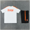 Kids Netherlands Short Training Suit White 2026-jerseyio