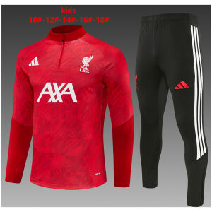 Kids Liverpool Red Training Suit 2026/27
