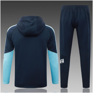 Kids Argentina Hoodie Jacket + Pants Training Suit Navy 2026-jerseyio
