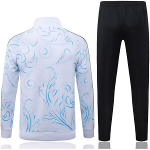 Mens Argentina White Jacket + Pants Training Suit 2026
