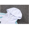 Mens Argentina White Hoodie Jacket + Pants Training Suit 2026