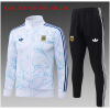 Kids Argentina White Jacket + Pants Training Suit 2026