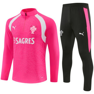 Mens Portugal Pink Training Suit 2026 Mens Portugal Pink Training Suit 2026